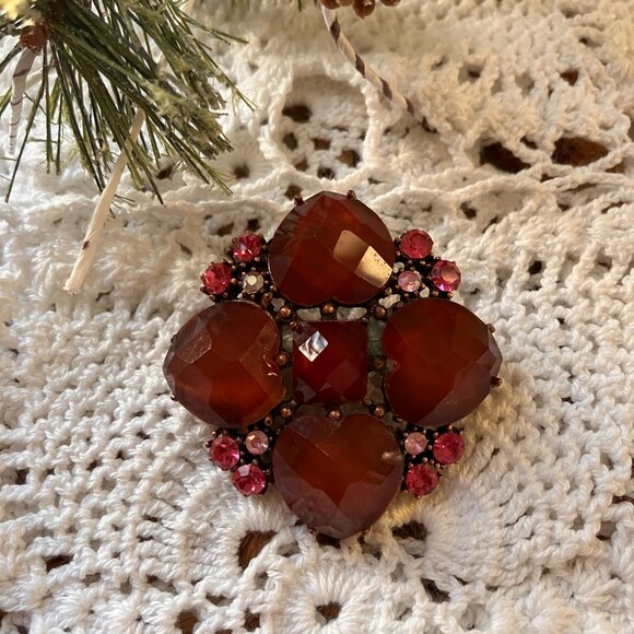 Vintage Holiday Jewelry Collection - 8 Pieces - Vintage Christmas Jewelry, - Picture 8 of 12